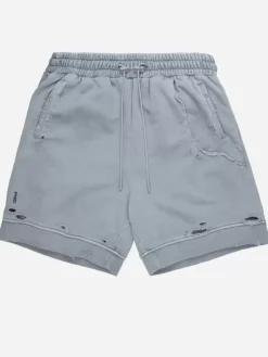 Men C2H4 001-X - Ruin Distressed Sweat Shorts