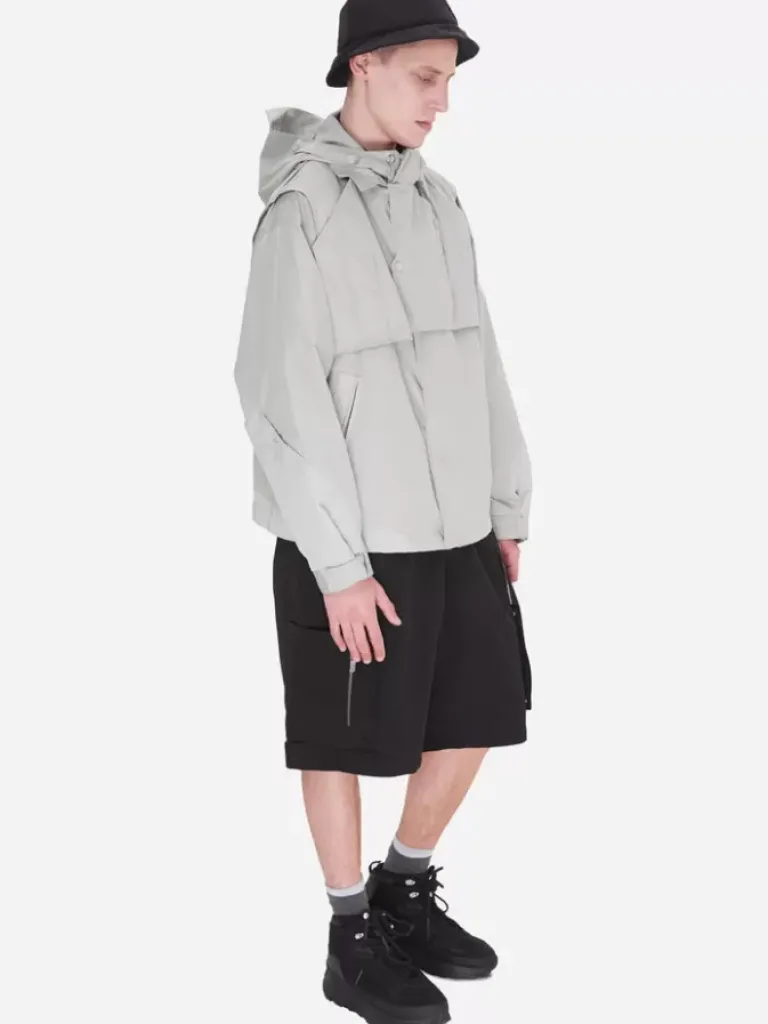 Men C2H4 001-X - Vest Layered Tactical Waterproof Windbreaker