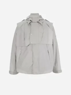 Men C2H4 001-X - Vest Layered Tactical Waterproof Windbreaker